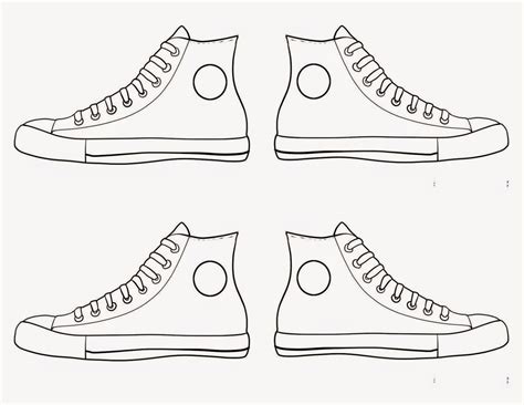 Pete The Cat Shoes Printable